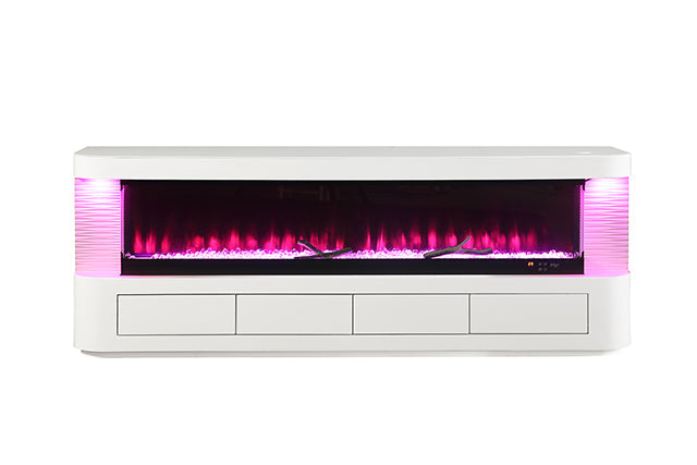 Luken - 71" TV Stand w/ Electric Fire Place