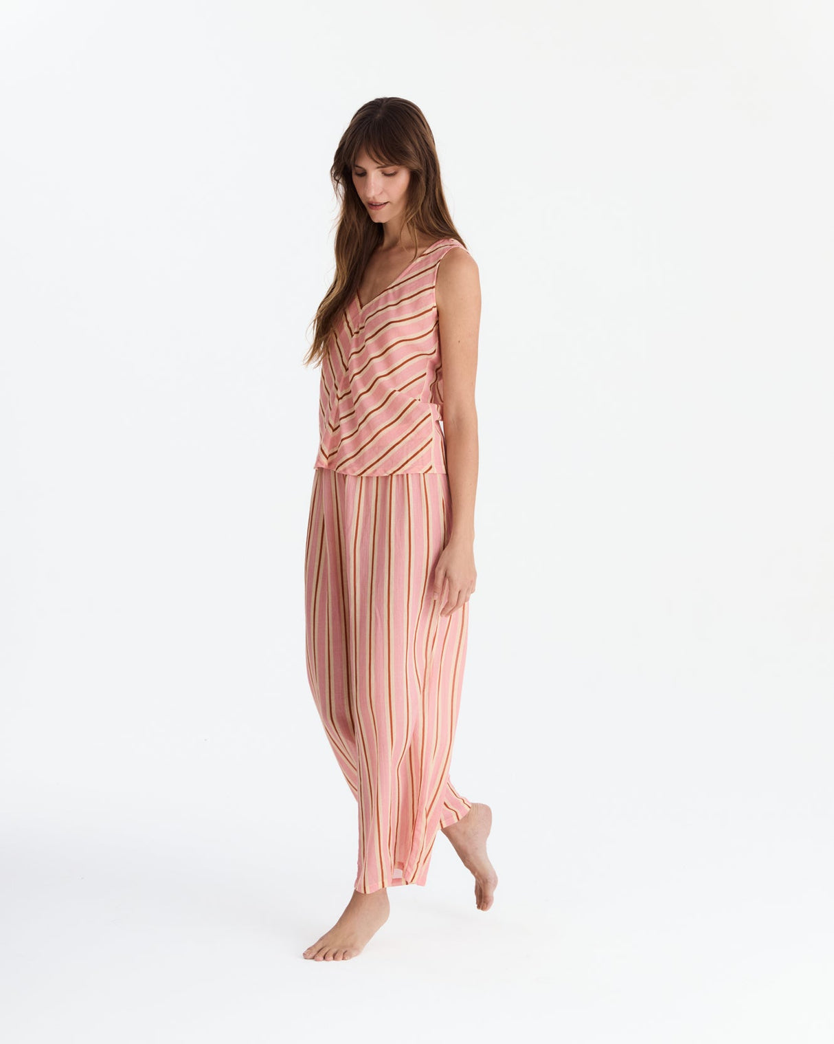 Aurora Cotton Mist Long Pajama Set