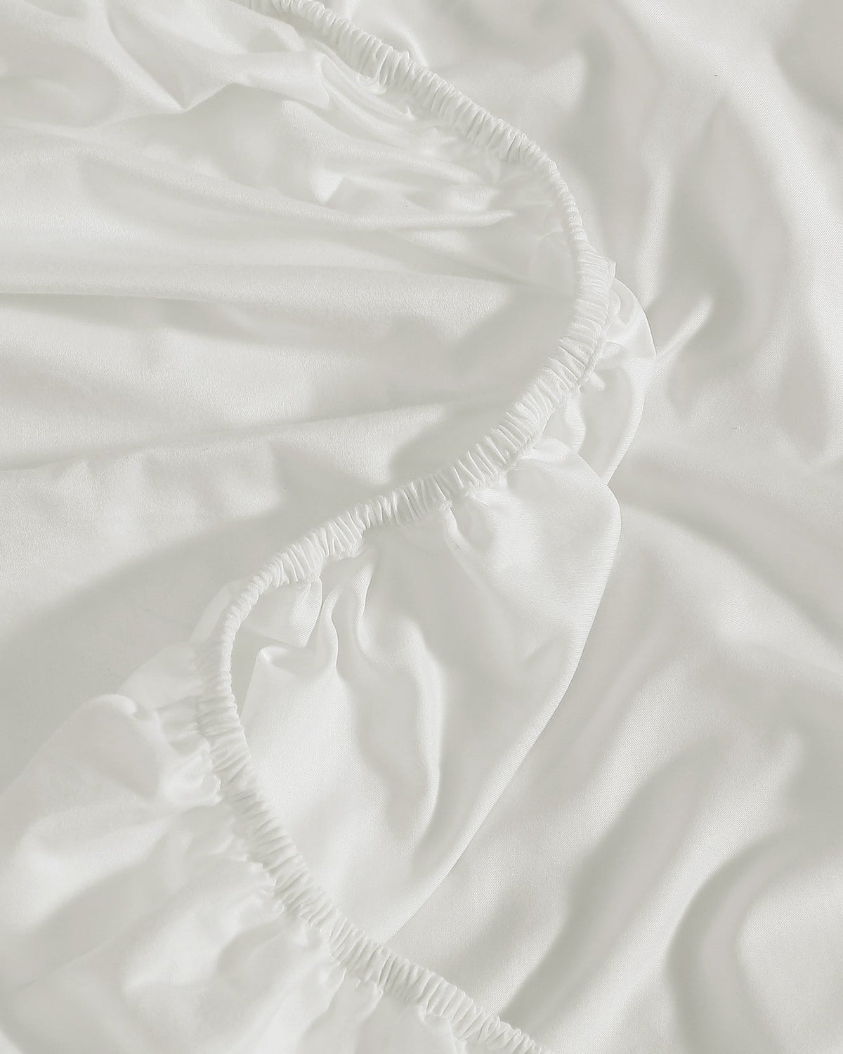 Perla Cotton Sateen Fitted Sheet