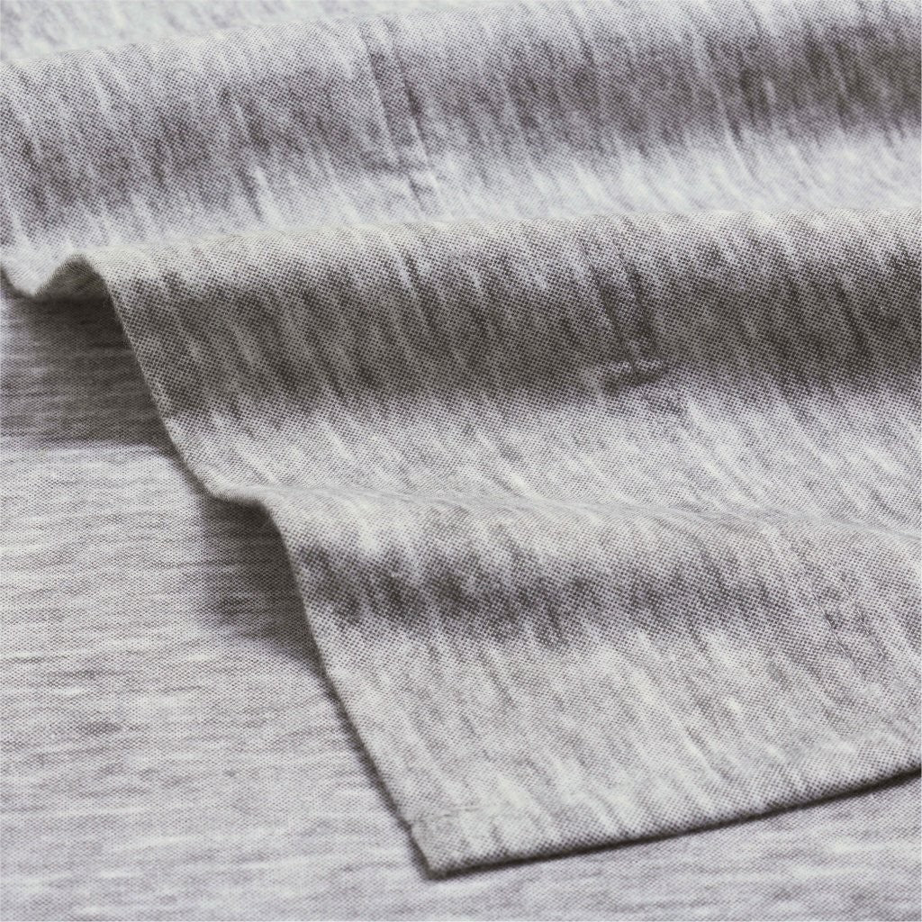 Superior Melange Flannel Cotton Two-Toned Fuzzy Pillowcases, Set of 2 - Pillowcases by Superior Brand