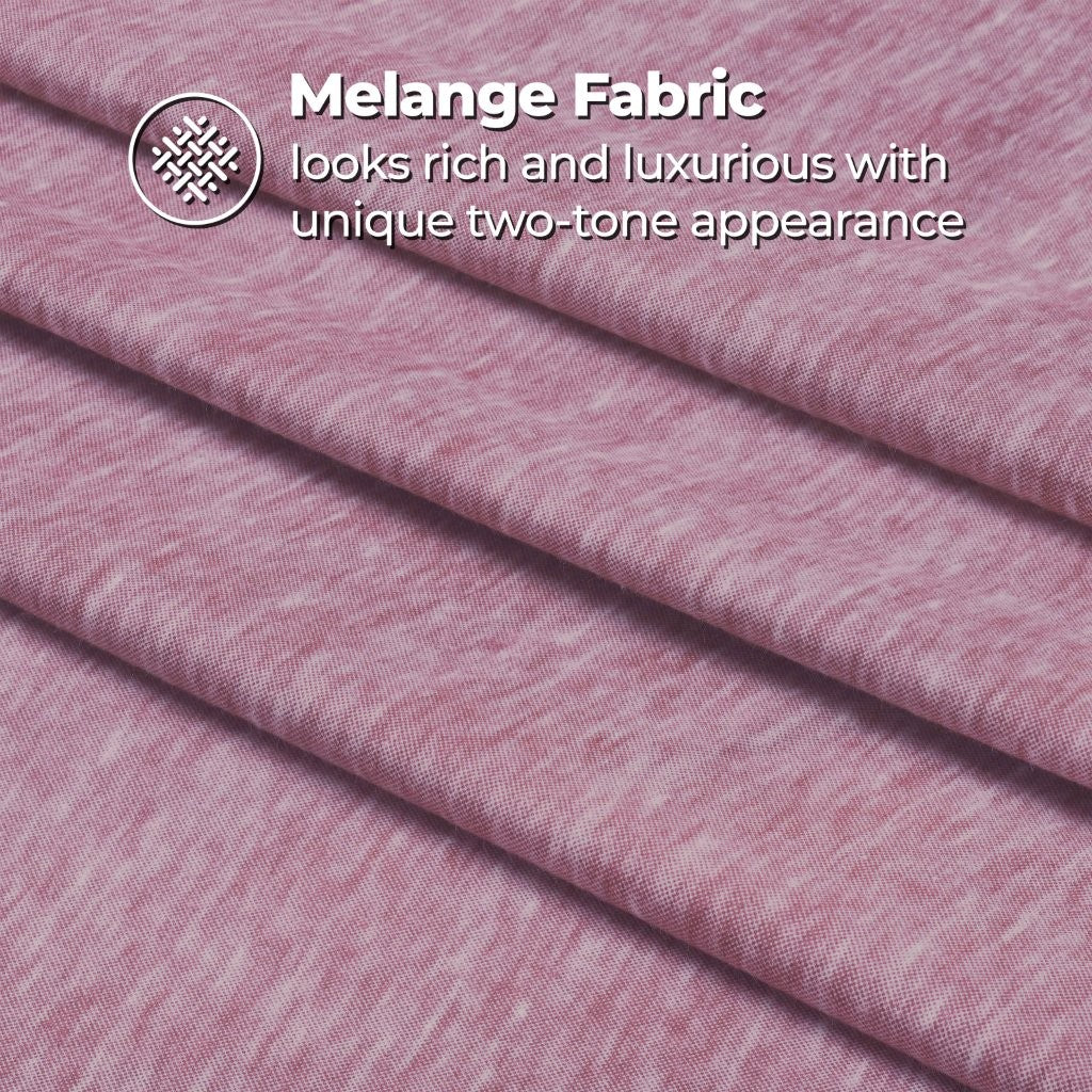 Superior Melange Flannel Cotton Two-Toned Fuzzy Pillowcases, Set of 2 - Pillowcases by Superior Brand