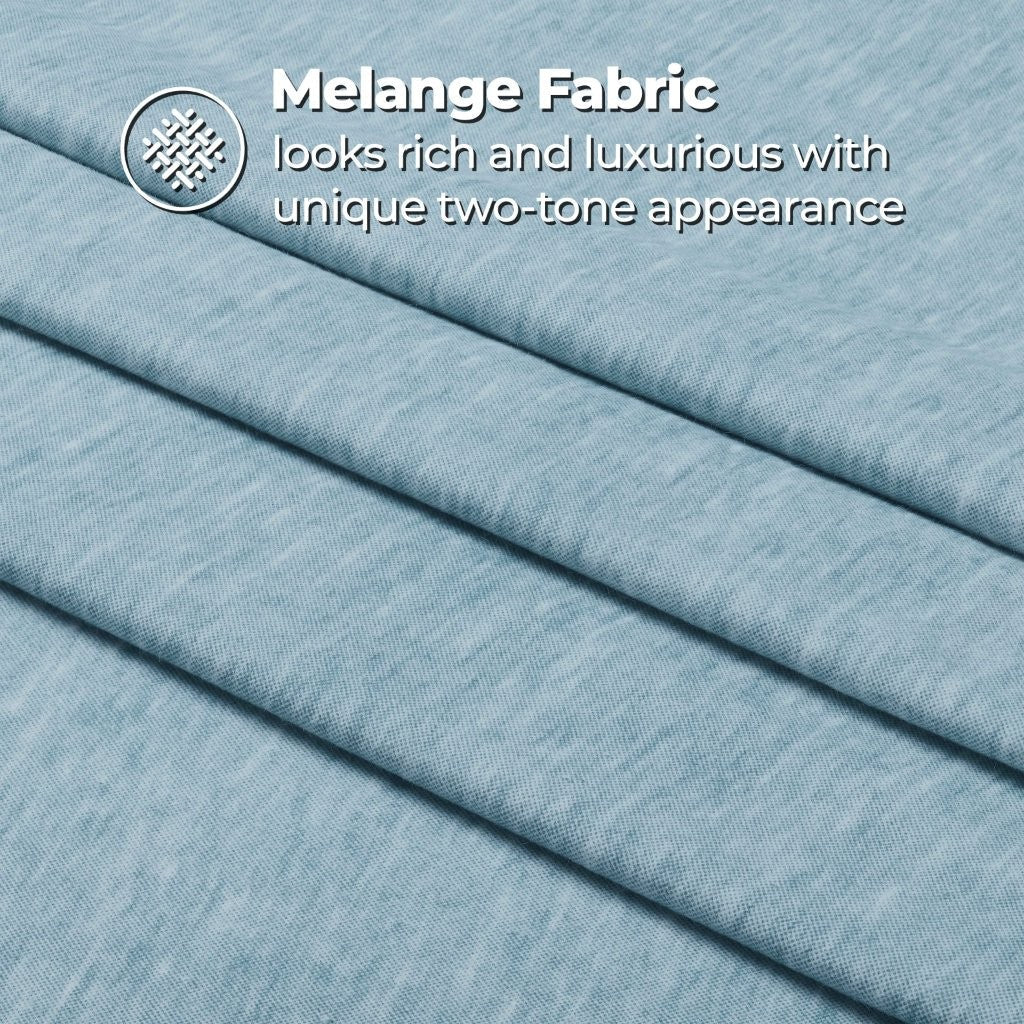 Superior Melange Flannel Cotton Two-Toned Fuzzy Pillowcases, Set of 2 - Pillowcases by Superior Brand