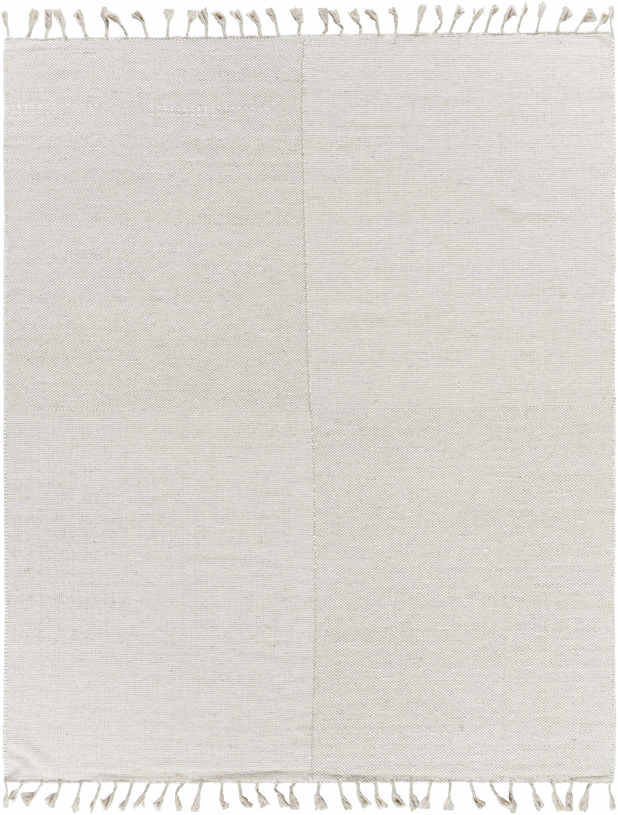 Abhay Cream Wool Area Rug - Clearance