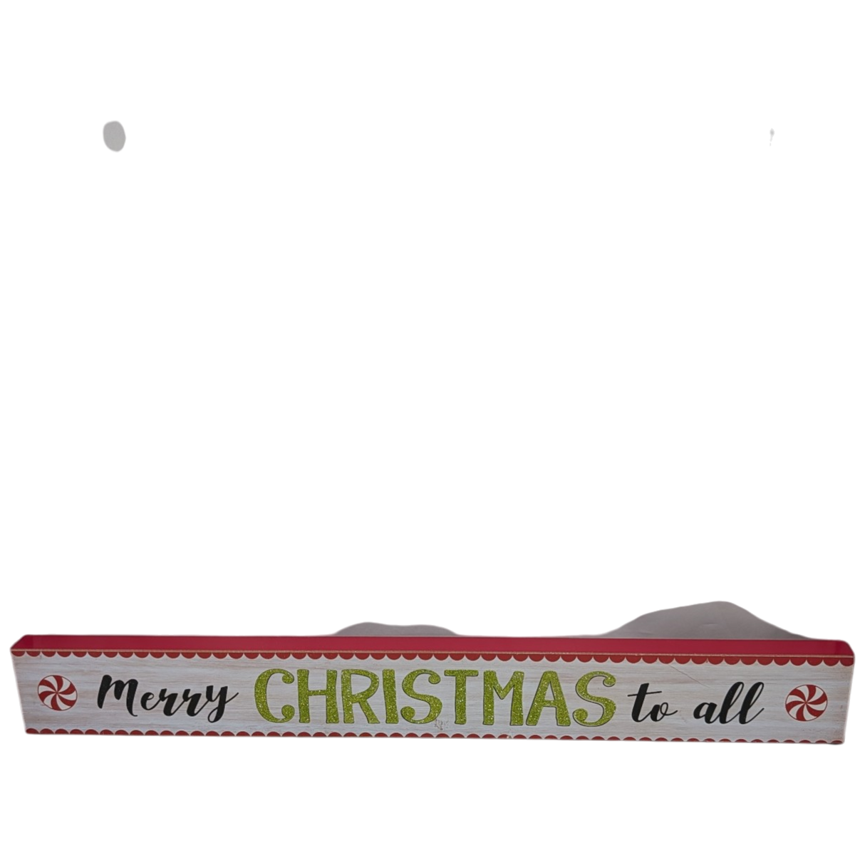 Merry Christmas to All - Tabletop Shelf Sitter