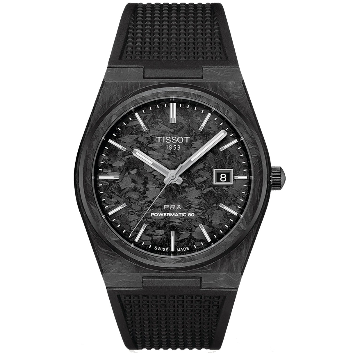 Tissot Men's PRX Powermatic 80 Carbon