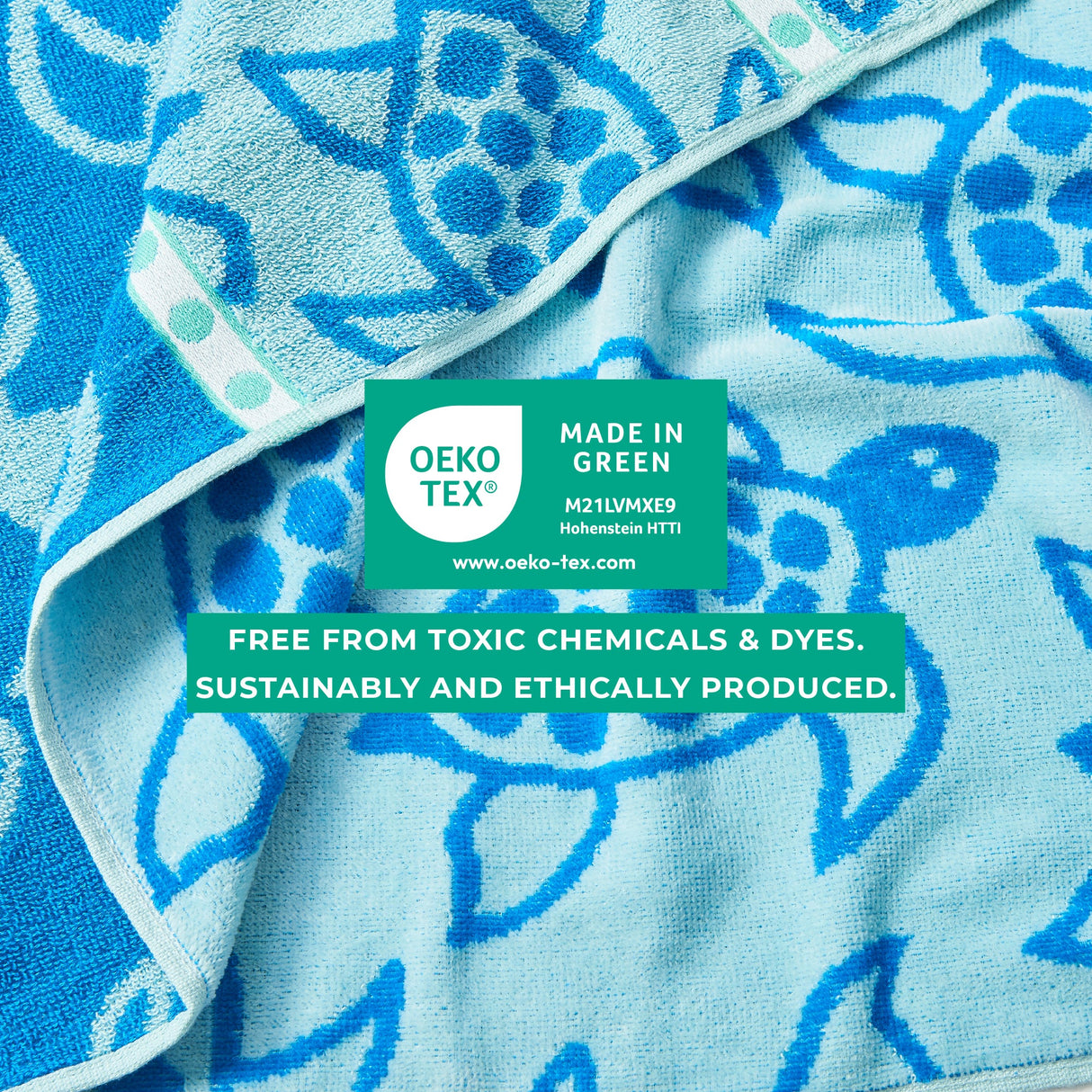 Cotton Velour Beach Towel - Maui Collection