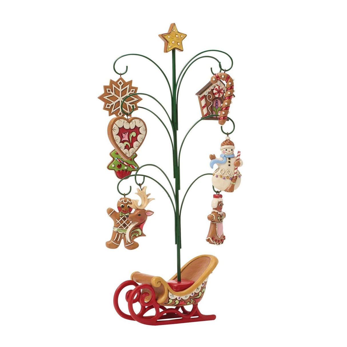 Gingerbread Tree With Cookie Ornaments