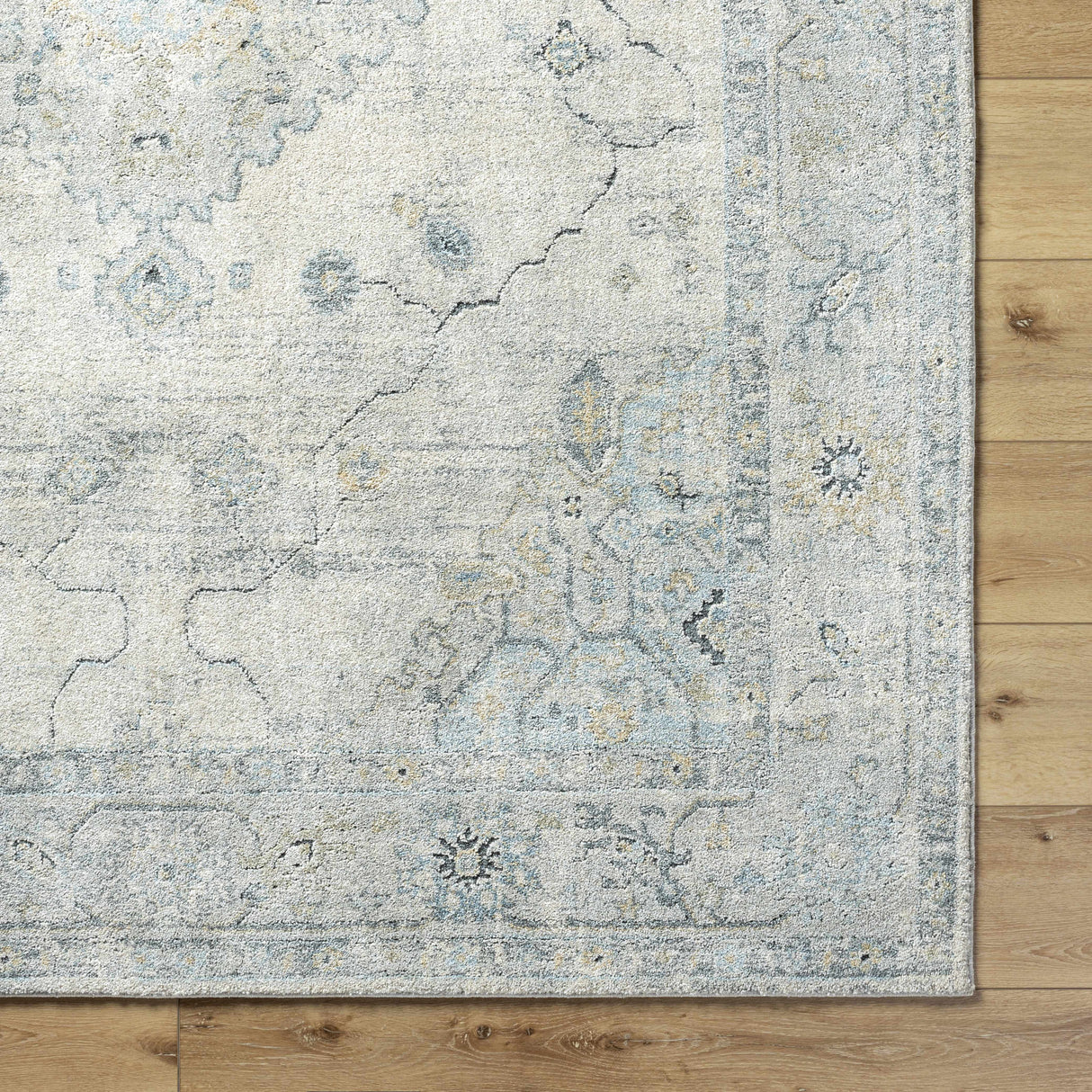 Tyche Beige Thick Luxe Area Rug