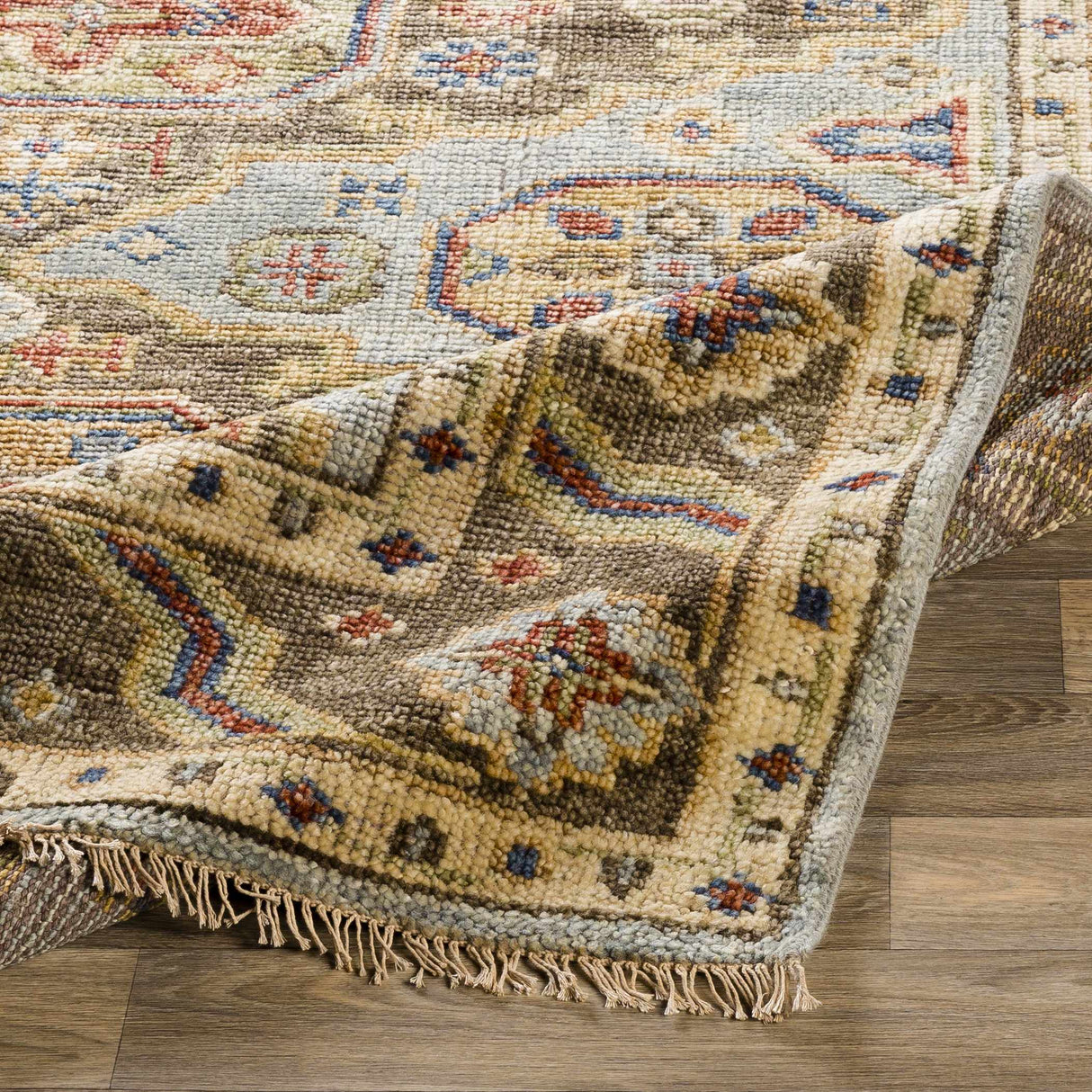 Temvik Handmade Wool Rug - Clearance