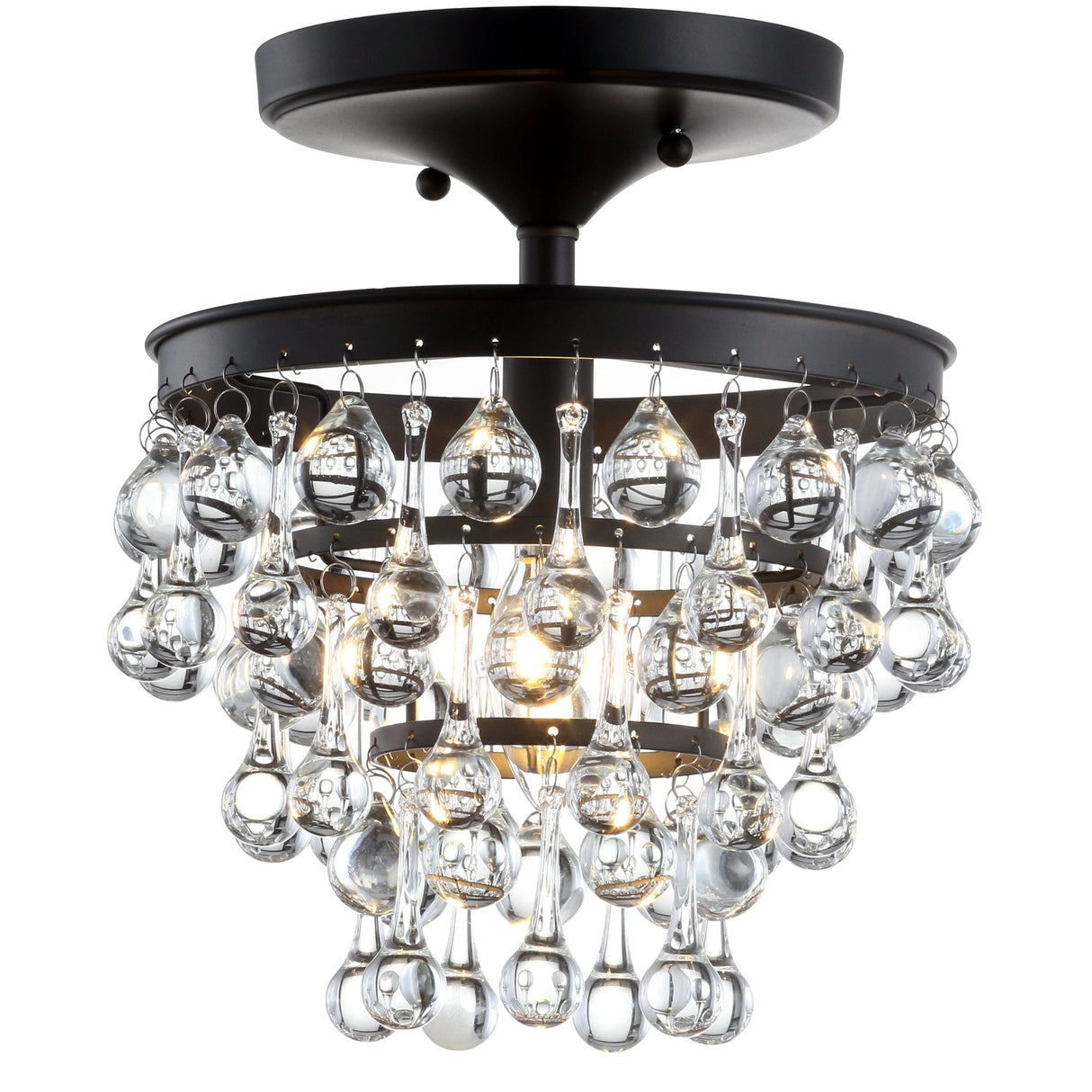 Toronto-metal/crystal-led-flush-mount-Flush-Mounts