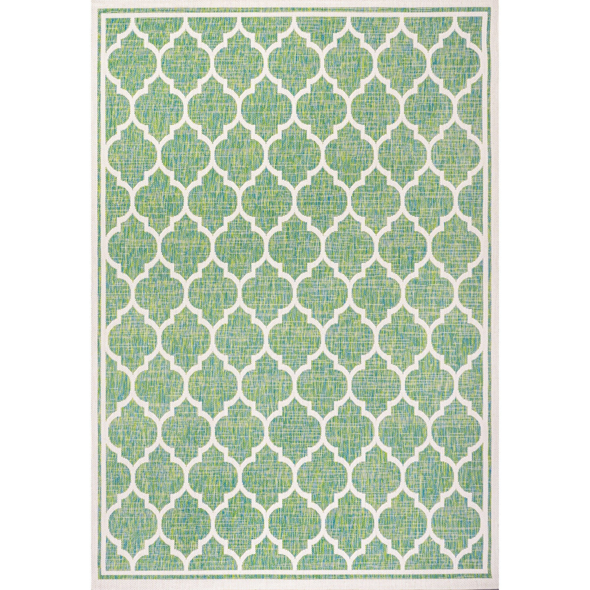 Trebol Moroccan Trellis Textured Weave Indoor/Outdoor Area Rug - Tuesday Morning - Area Rugs