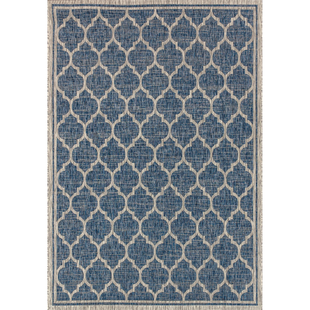 Trebol Moroccan Trellis Textured Weave Indoor/Outdoor Area Rug - Tuesday Morning - Area Rugs