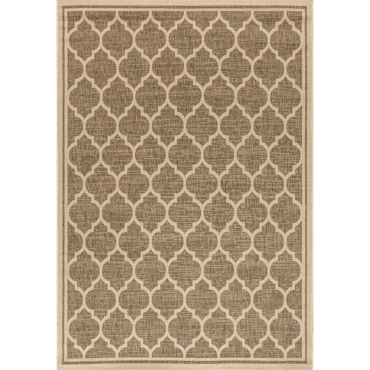 Trebol Moroccan Trellis Textured Weave Indoor/Outdoor Area Rug - Tuesday Morning - Area Rugs