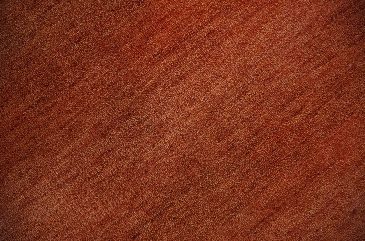 Tribal Gabbeh Rust, Green, Mustard and Aqua 8x10 Hand knotted Wool Area Rug
