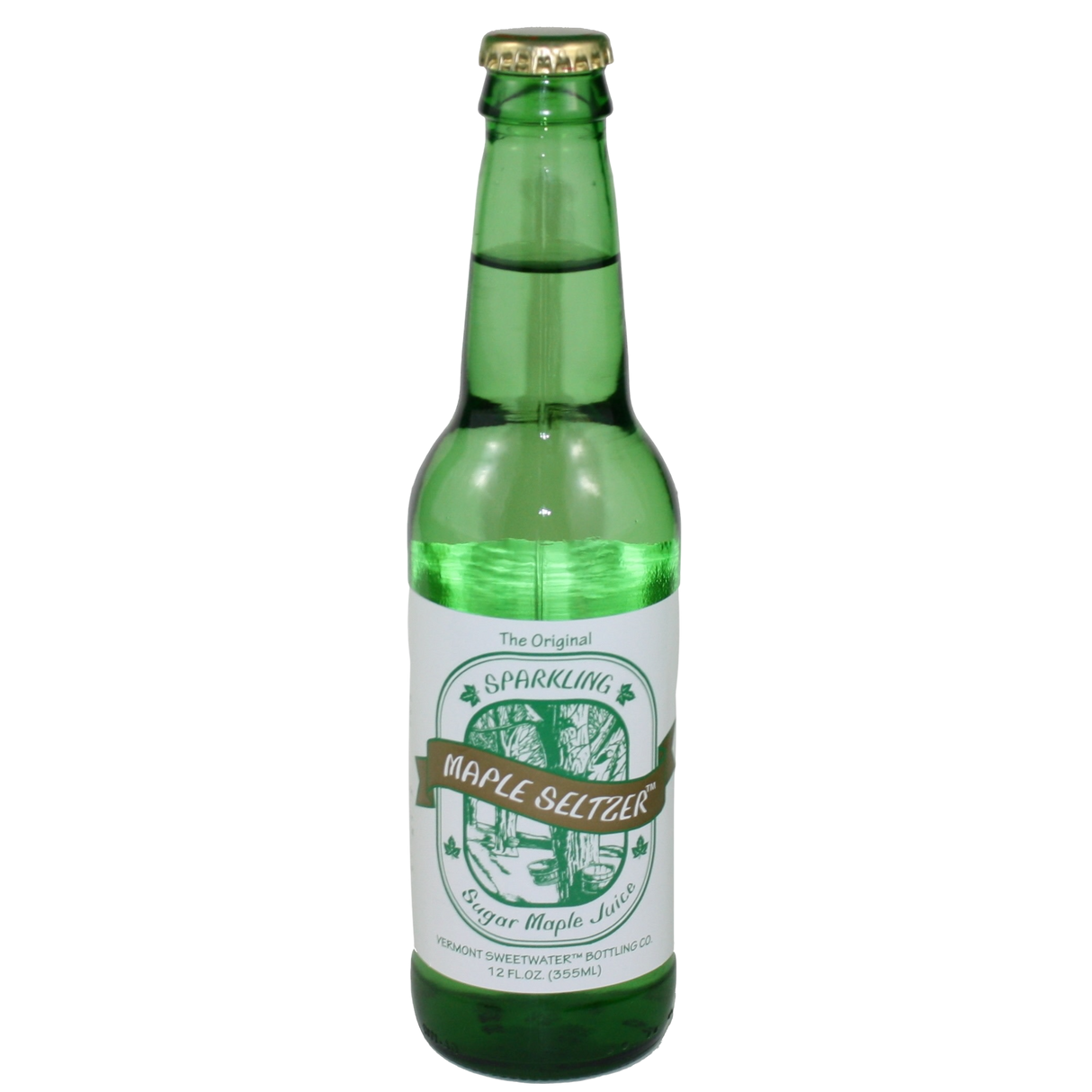Vermont Sweetwater All Natural Glass Bottle Soda (Sparkling Maple Seltzer)