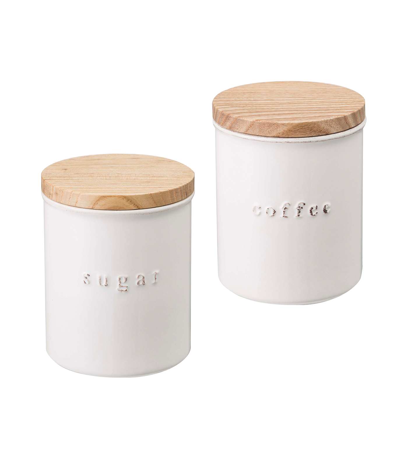 Ceramic-Coffee-and-Sugar-Canisters-Food-Storage