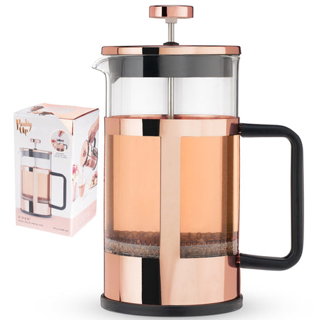 Piper™-rose-gold-press-pot-Teapots