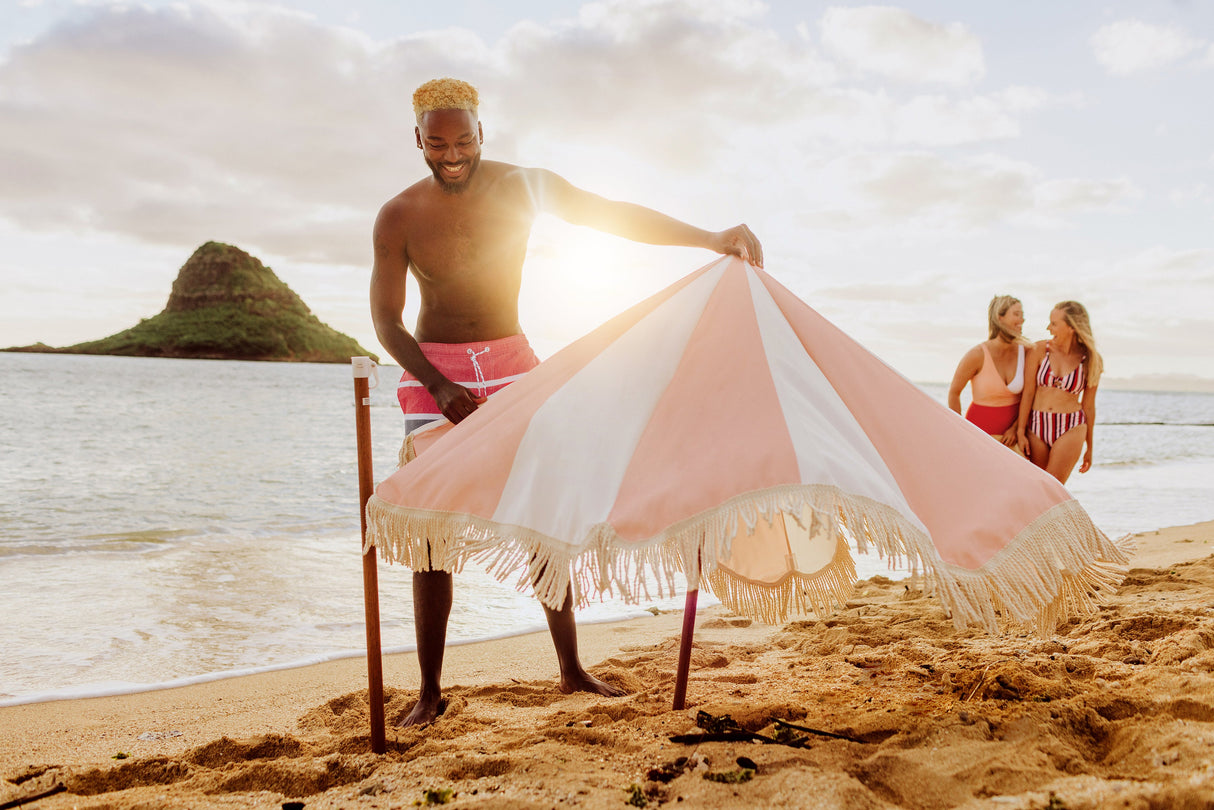 Summerland 6.5 ft. Portable Beach Umbrella