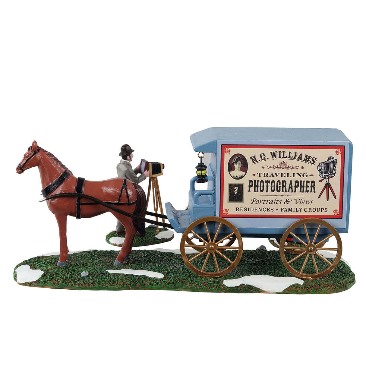 Traveling Photographer Wagon - 3 Piece Set