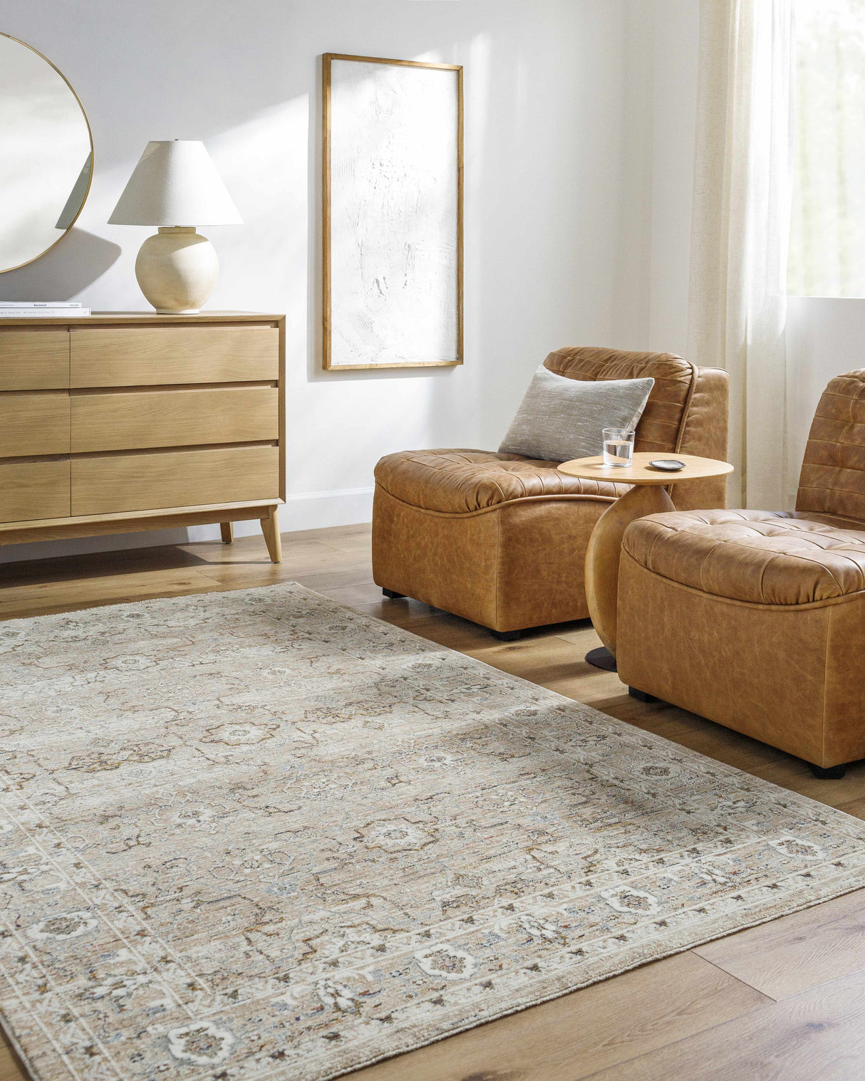 Vilda Carved Statement Rug - Clearance