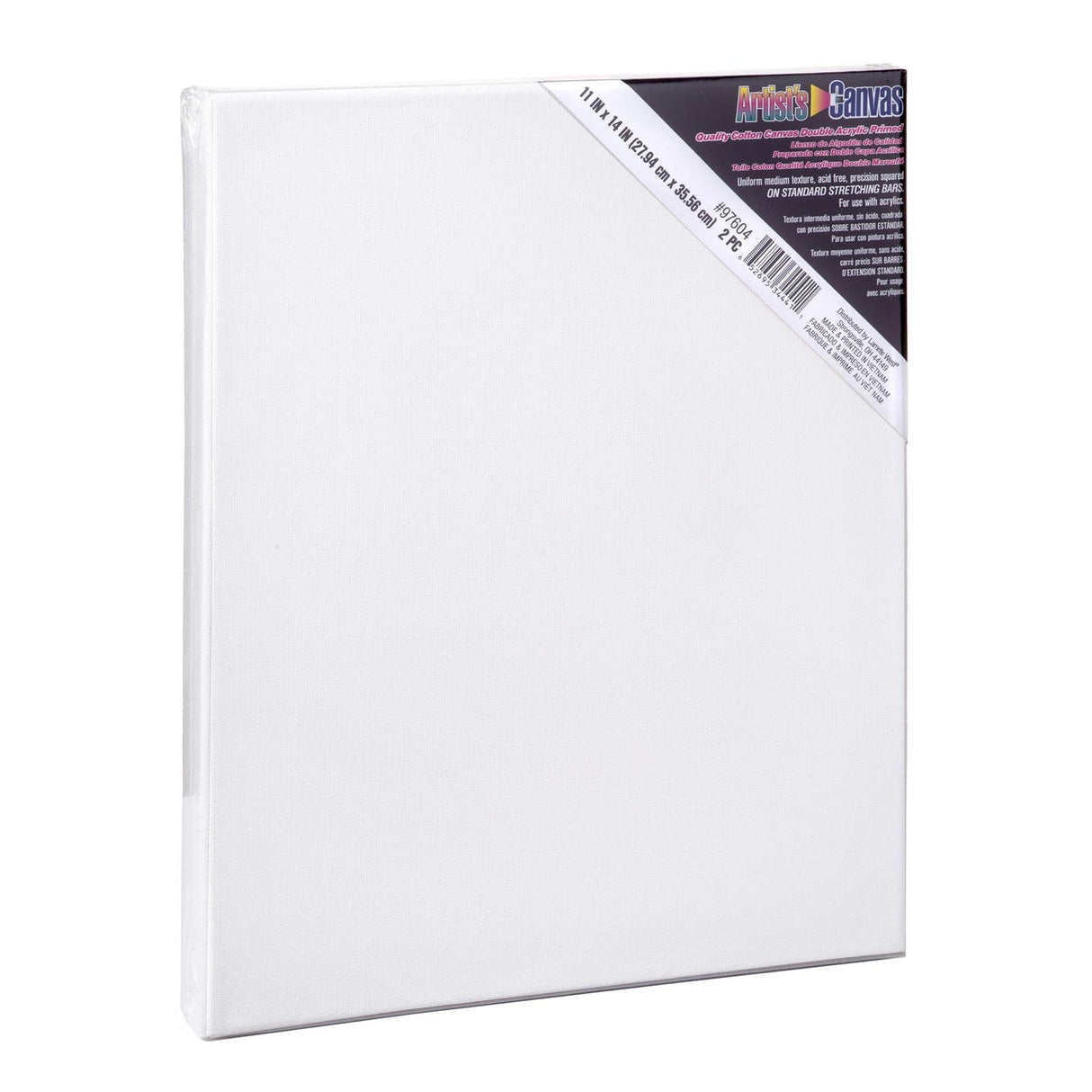 Stretched Canvas - 11 x 14 inches - 2 pack