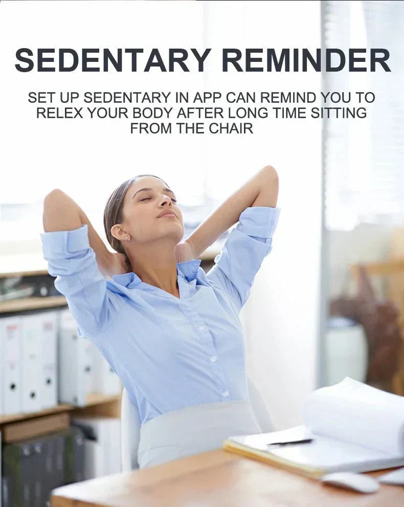 Women’s Fitness Tracker Watch Heart Rate Blood Pressure IP67 Waterproof