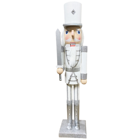 Classic-Silver-Nutcracker-2-Feet-Tall-with-Sword-Nutcrackers