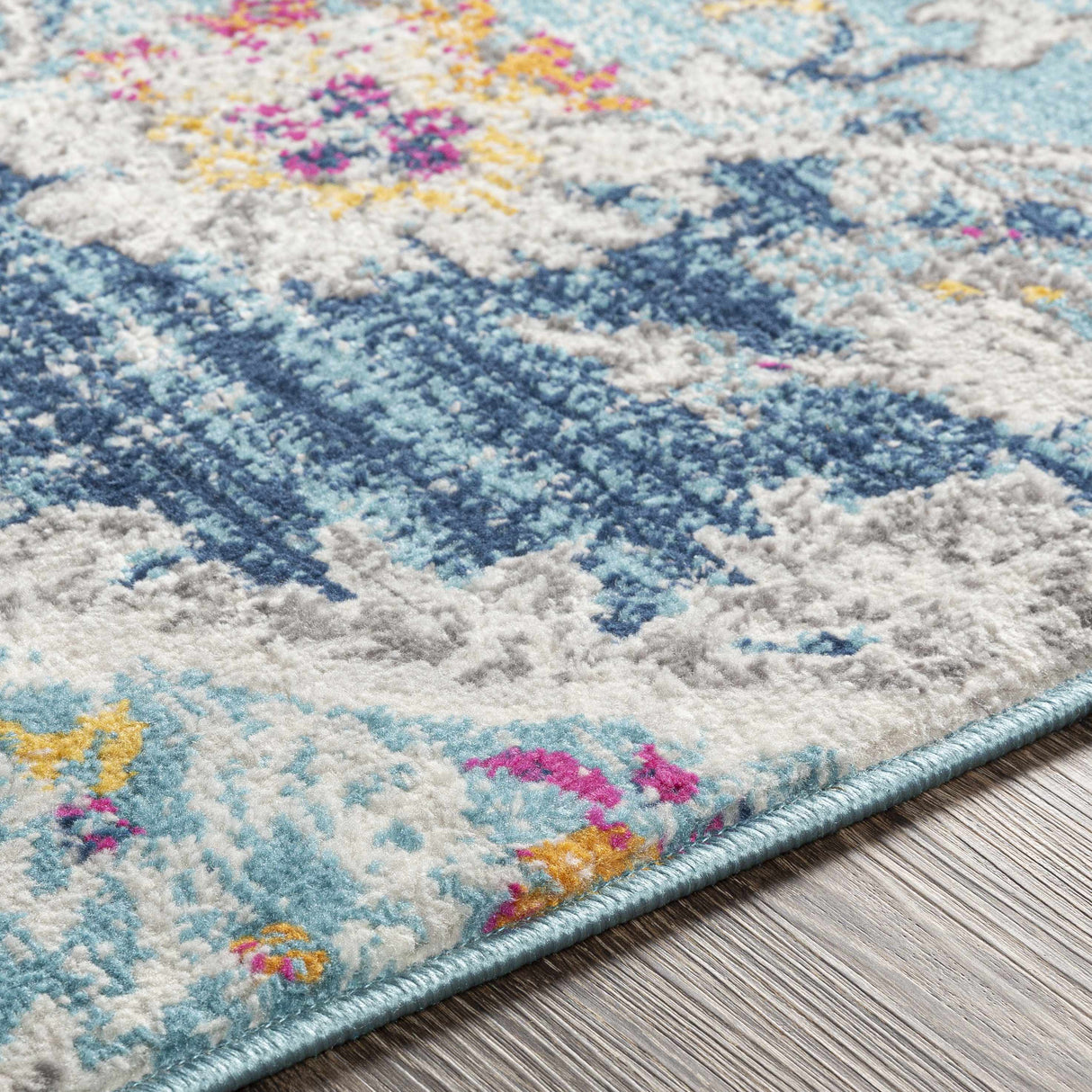 Wallsburg Blue Area Rug
