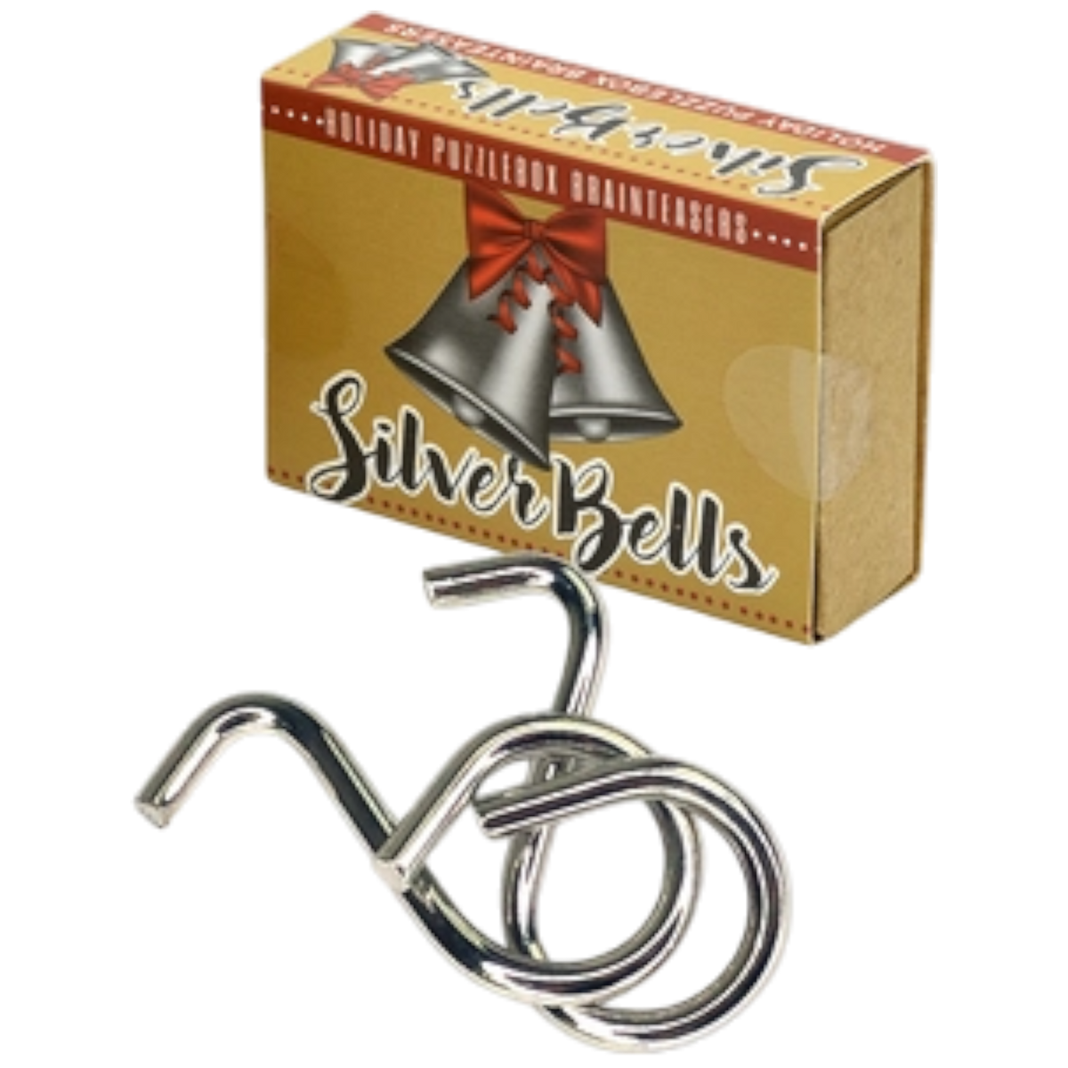 Holiday Puzzlebox Brainteaser - Silver Bells