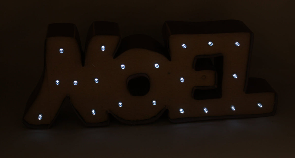LED Noel Sign