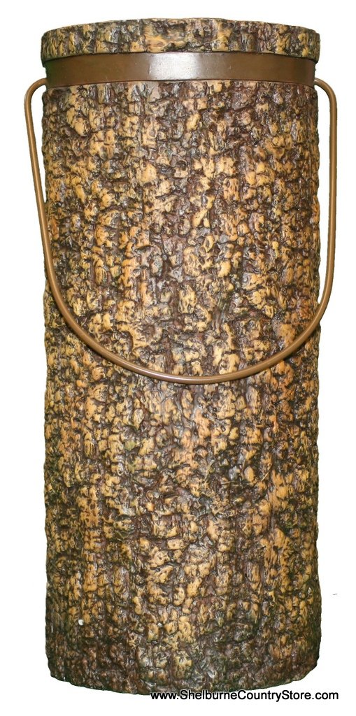 Resin Log Bucket - Small