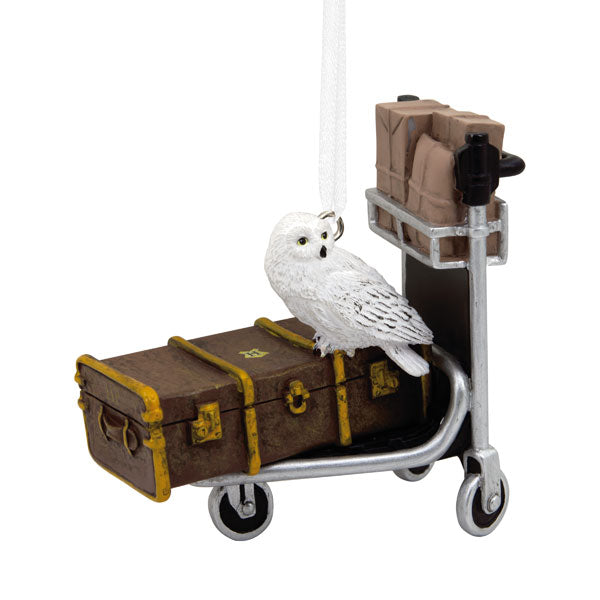 Harry Potter Trolley Hedwig Christmas Ornament
