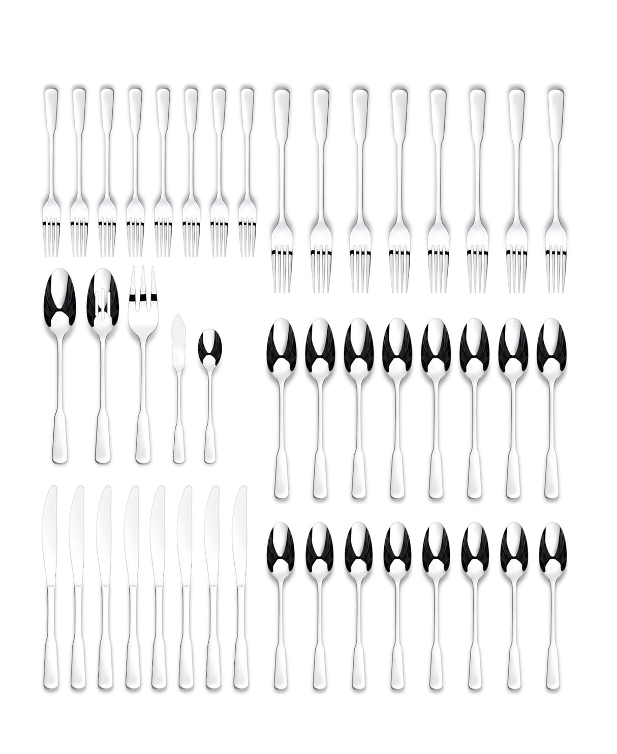 Yesenia 20 or 45 Pc Flatware Set - Tuesday Morning - Flatware