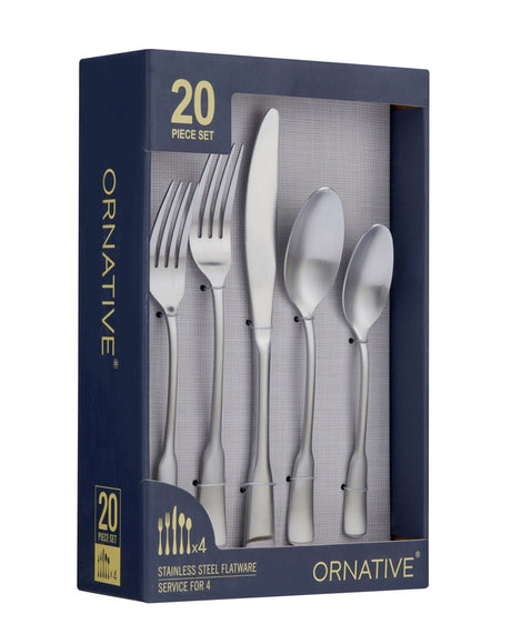 Yesenia 20 or 45 Pc Flatware Set - Tuesday Morning - Flatware