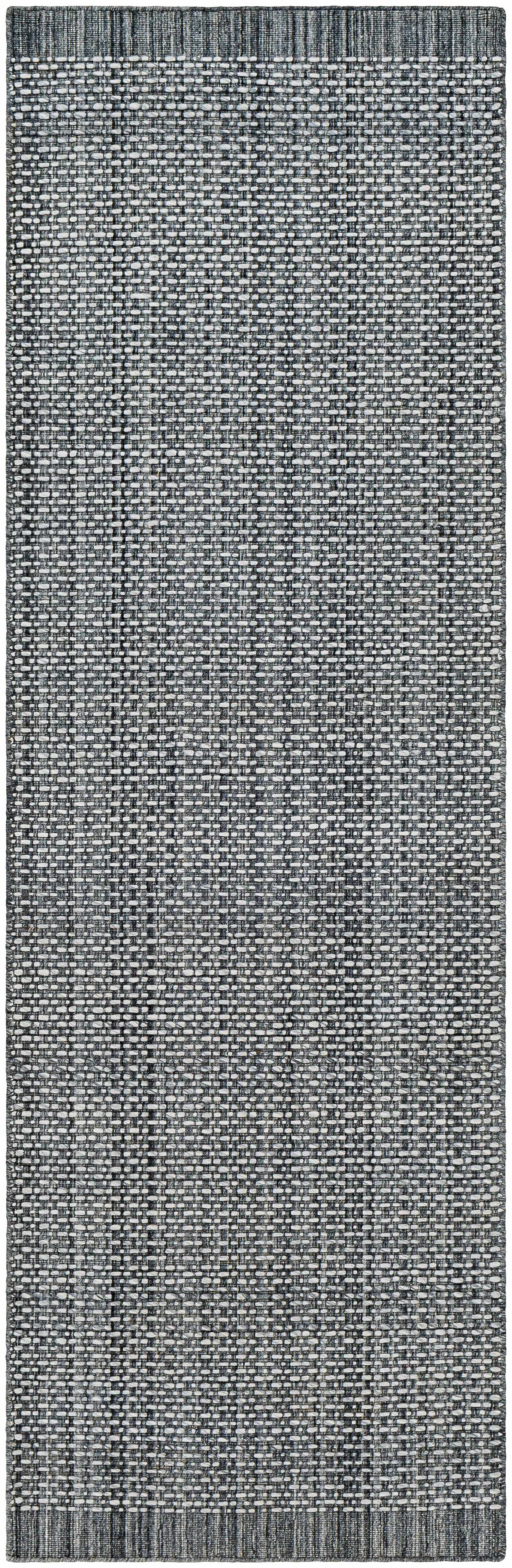 Hand Loomed Light Gray Area Rug - Clearance