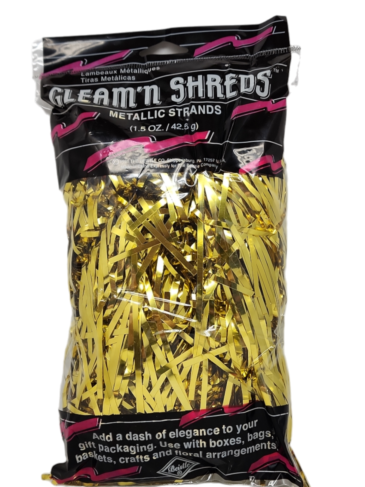 Gleam'n Shreds Metallic Strands - Gold