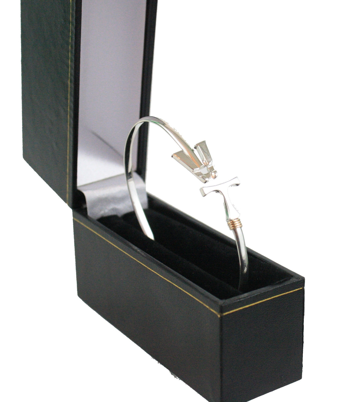 Vermont Hook Bracelet Silver - 3mm Band - 6.5 Inch
