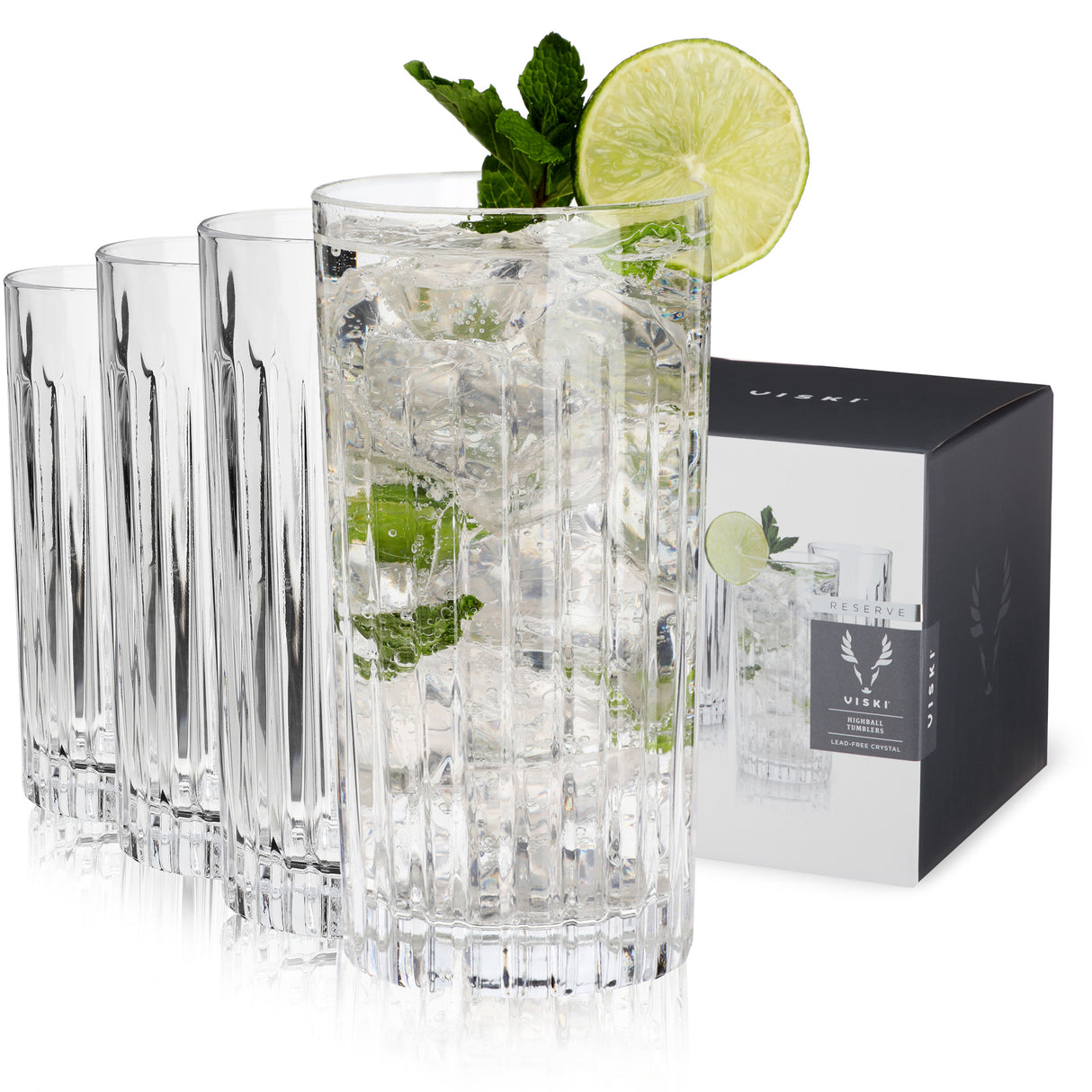 Reserve-milo-crystal-highball-glasses-viski®-Cocktail-Glasses
