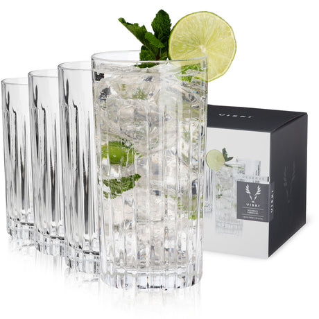 Reserve-milo-crystal-highball-glasses-viski®-Cocktail-Glasses