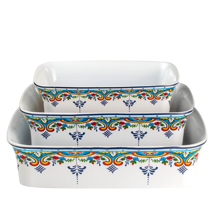 Zanzibar 3 - Piece Baking Dish Set - Tuesday Morning - Bakeware