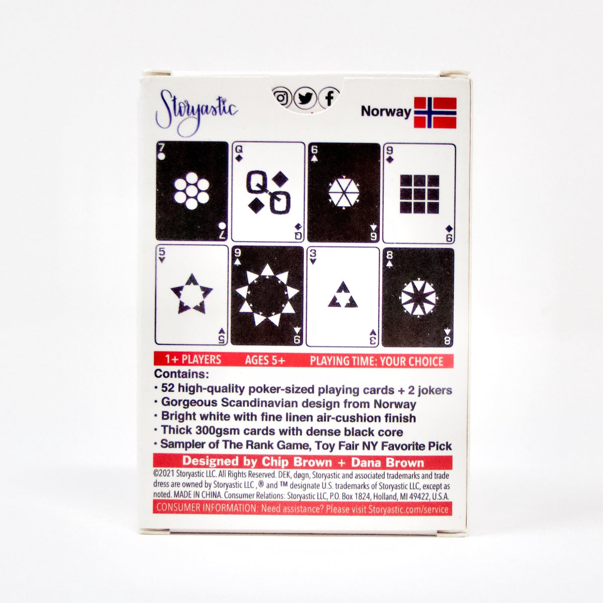 DEK of Cards: døgn (Norway) - Impeccably Designed Scandinavian Playing Cards