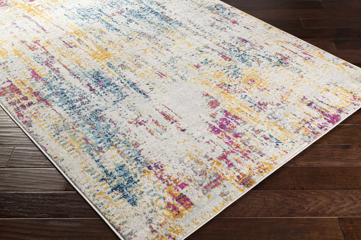 Zellwood Colorful Stripes Area Carpet