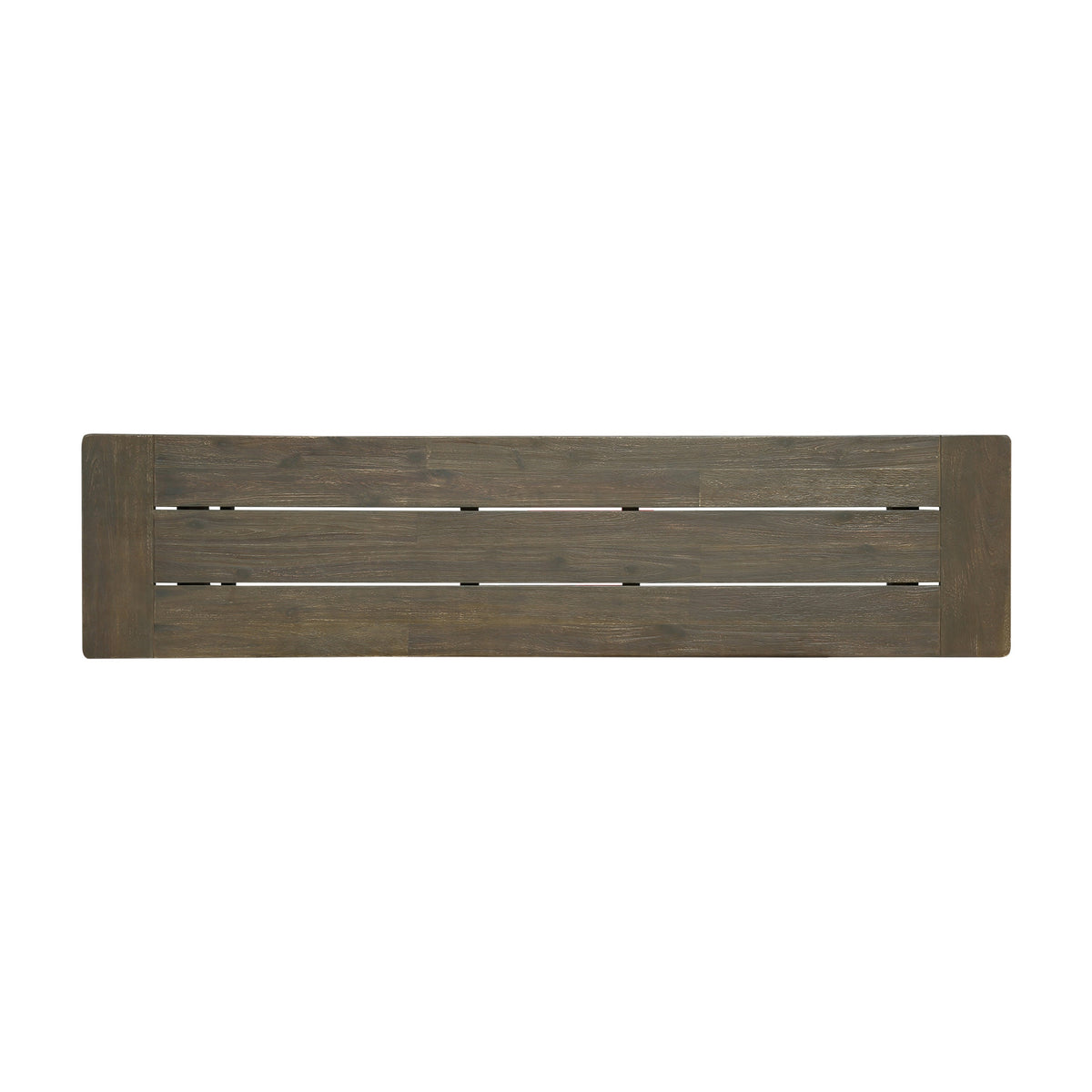 Acacia Outdoor Bench in Sandblast Finish