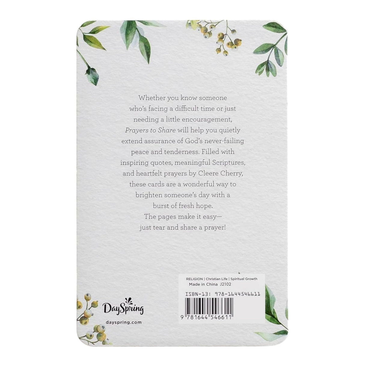 Prayers to Share: 100 Pass Along Notes for Peace
