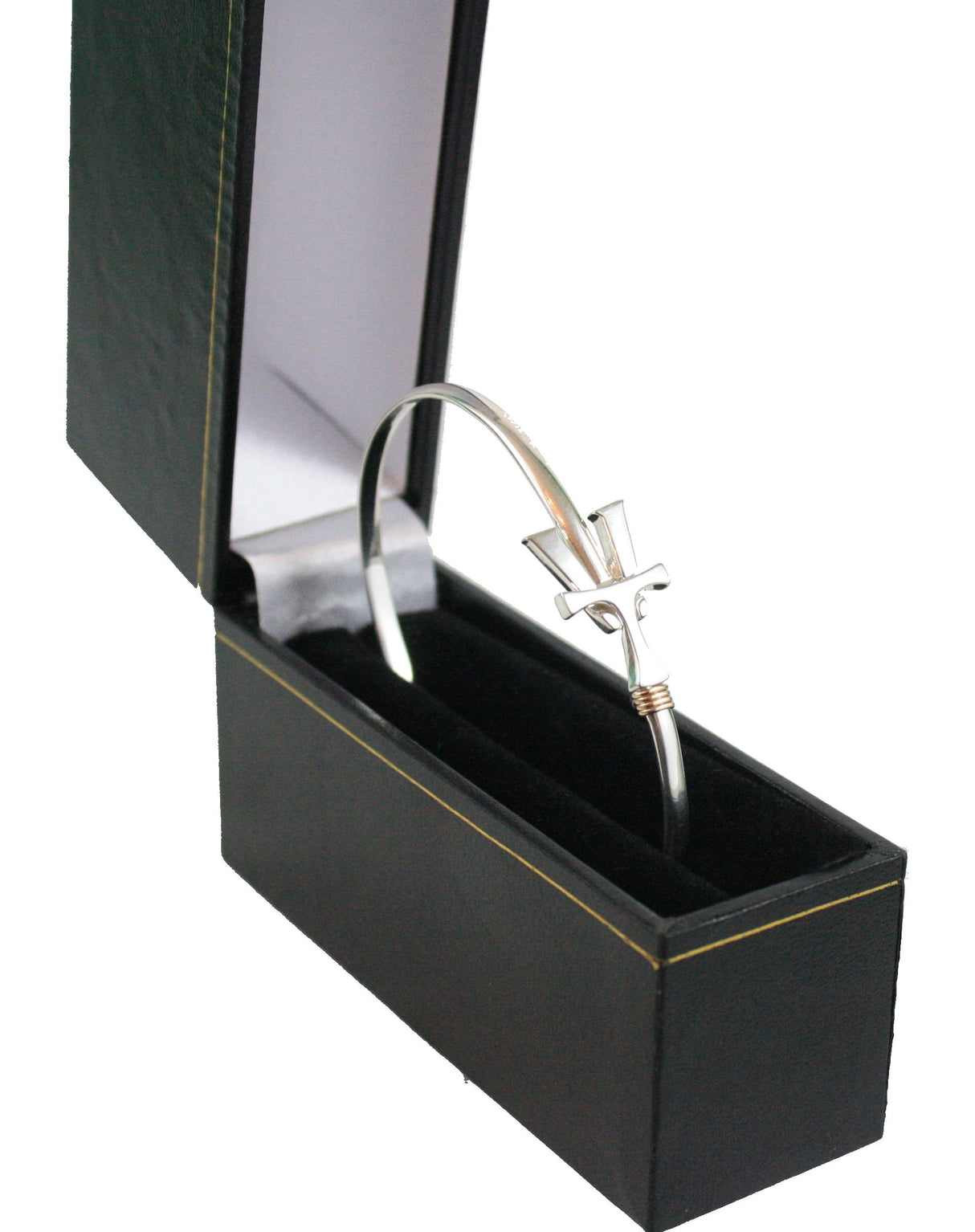 Vermont Hook Bracelet Silver - 3mm Band - 8 Inch