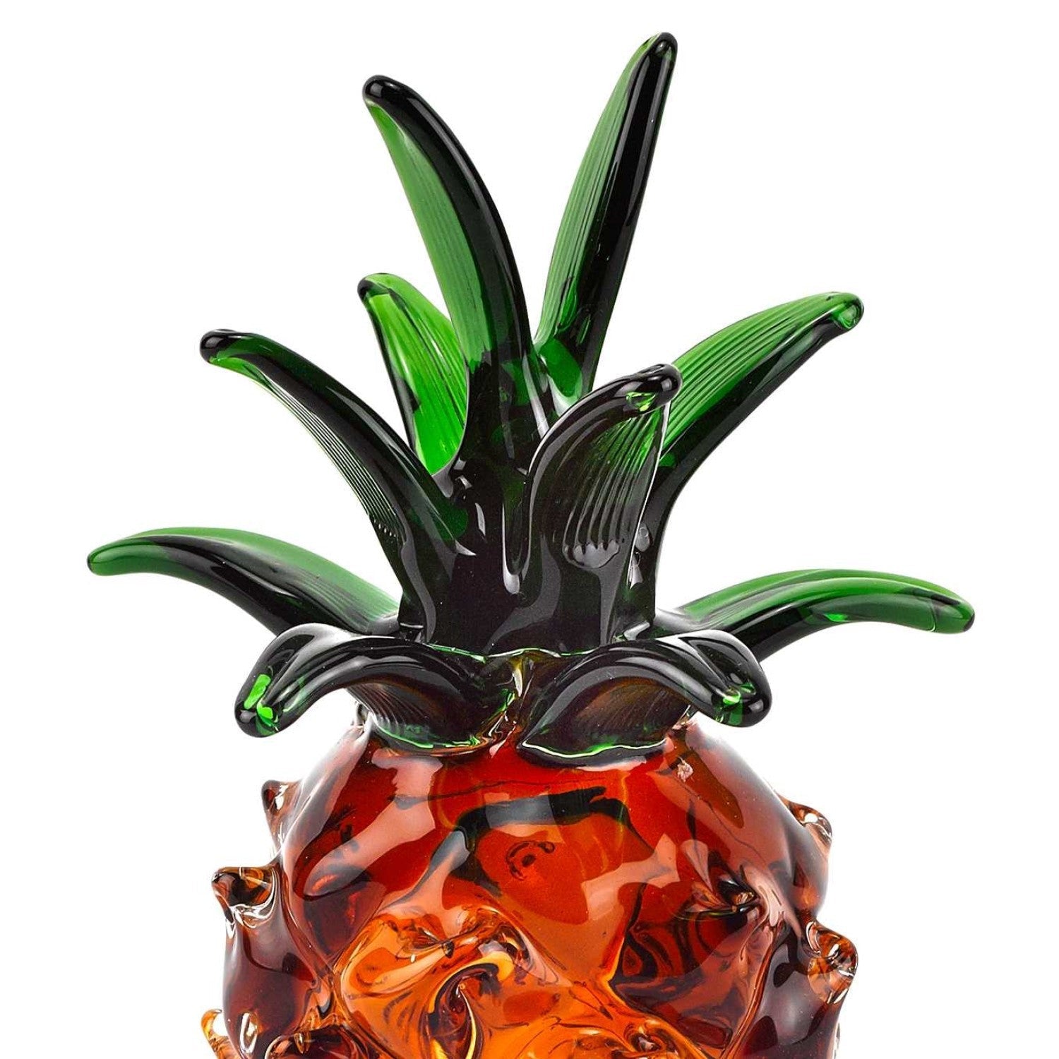 10 Mouth Blown Pineapple Art Glass - Tuesday Morning-Sculptures