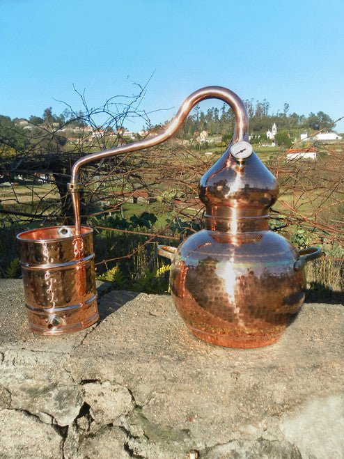10L (2.5 Gallons) Premium Soldered Alembic Still With Thermometer - Tuesday Morning-Home & Garden | Kitchen & Dining | Kitchen Tools & Utensils