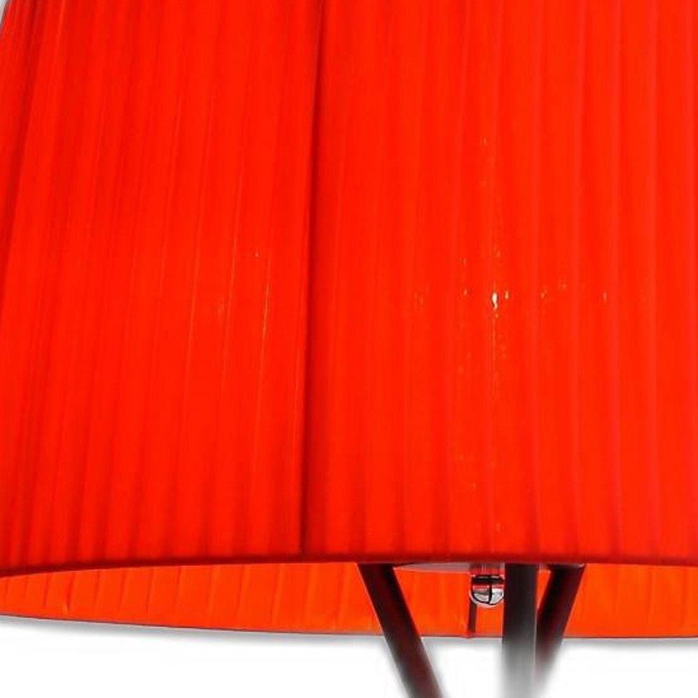 18 X 18 X 29.5 Red Carbon Steel Table Lamp - Tuesday Morning-Table Lamps