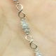 18K White Gold Infinity Bracelet With Genuine Crystals - Tuesday Morning-Bracelets