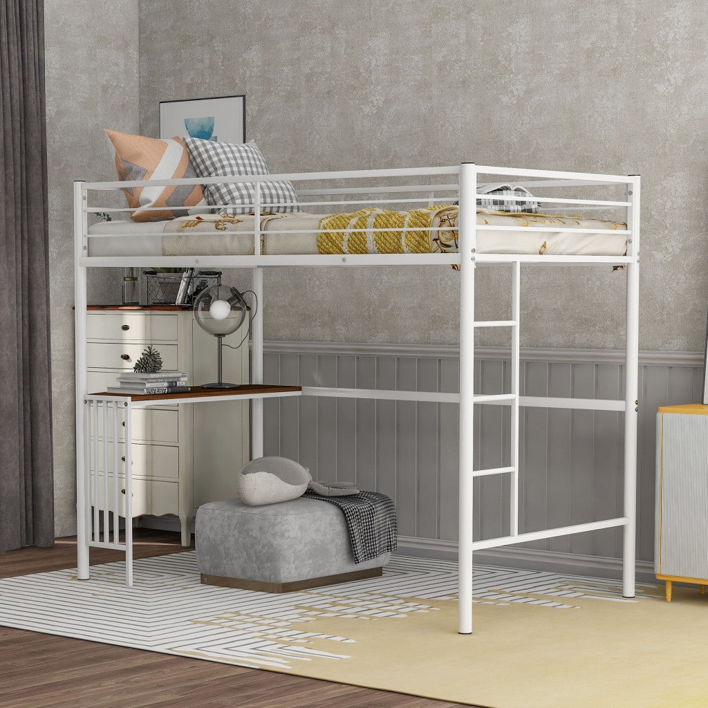 White-Metal-Twin-Size-Loft-Bed-with-Desk-Beds-&-Bed-Frames